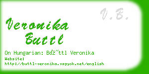 veronika buttl business card